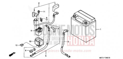 BATTERIE XL1000V2 de 2002